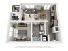 207 East A3 3D floor plan 207 East A3 3D floor plan